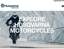 Tablet Screenshot of husqvarna-motorcycles.ru